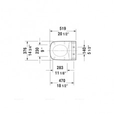 Крышка-биде Duravit SensoWash Starck C 610200002000300 для унитаза