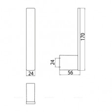 Держатель туалетной бумаги Emco Loft 0505 133 01 черный