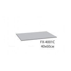 Коврик для ванной Fixsen Soft, синий, 1-ый 40х60 см, FX-4001C