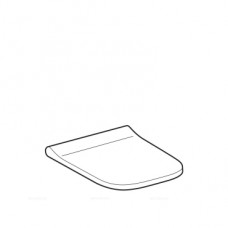 Крышка-сиденье Geberit Smyle Square 500.687.01.1 белая с микролифтом