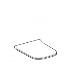 Крышка-сиденье Geberit Smyle Square 500.688.01.1 белая с микролифтом