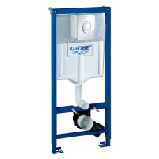 Инсталляция для подвесного унитаза Grohe Rapid SL 38721001 3 в 1 с кнопкой смыва