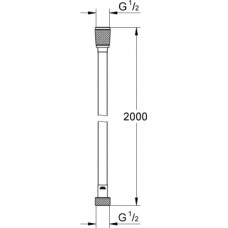 Шланг для душа Grohe Silverflex 27137000