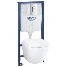 Комплект Grohe Solido 39536000 безободковый с крышкой-сиденьем микролифт
