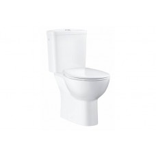 Напольный унитаз Grohe Bau Ceramic 39496000 безободковый с крышкой-сиденьем микролифт