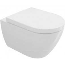 Комплект Bocchi Venezia Rimless 1295-001-0129 подвесной унитаз + Grohe Rapid SL 38721001 3 в 1 с кнопкой смыва