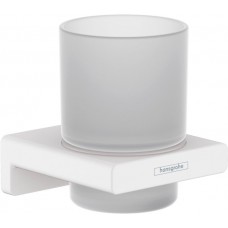 Стакан Hansgrohe AddStoris 41749700 матовый белый