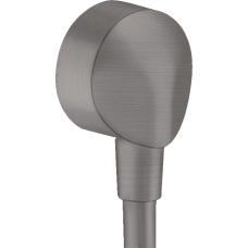 Шланговое подключение Hansgrohe Fixfit Е 27454340, шлифованный черный хром