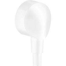 Шланговое подключение Hansgrohe Fixfit Е 27454700, матовый белый
