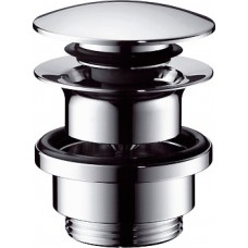 Донный клапан Hansgrohe 50100000 для раковины Push-Open, хром