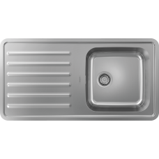 Кухонная мойка Hansgrohe S4111-F400 43341800, под сталь