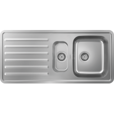 Кухонная мойка Hansgrohe S4111-F540 43342800, под сталь