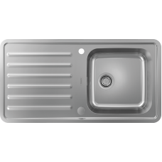 Кухонная мойка Hansgrohe S4113-F400 43338800, под сталь