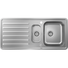 Кухонная мойка Hansgrohe S4113-F540 43339800, под сталь