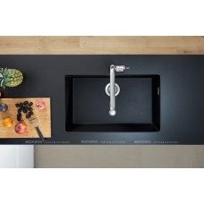 Кухонная мойка Hansgrohe S510-U660 43432170, черный графит