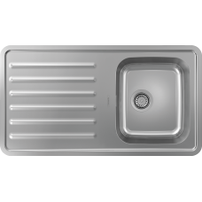 Кухонная мойка Hansgrohe S4111-F340 43340800, под сталь