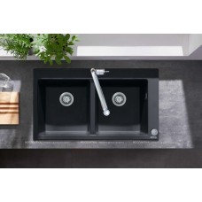 Кухонная мойка с встроенным смесителем Hansgrohe C51-F770-05 43216000, черный