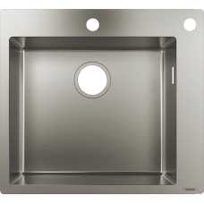 Кухонная мойка Hansgrohe S712-F450 43305800, под сталь