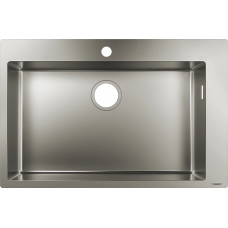Кухонная мойка Hansgrohe S711-F660 43302800, под сталь
