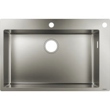 Кухонная мойка Hansgrohe S712-F660 43308800, под сталь