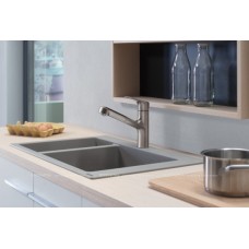 Кухонная мойка Hansgrohe S510-F635 43315380, cерый бетон