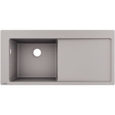 Кухонная мойка Hansgrohe S5110-F450 43330380, cерый бетон