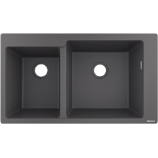 Кухонная мойка Hansgrohe S510-F760 43317290, серый камень