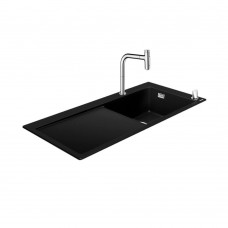 Кухонная мойка с встроенным смесителем Hansgrohe C51-F450-08 43219000, черный