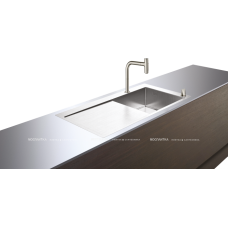 Кухонная мойка с встроенным смесителем Hansgrohe C71-F450-07 43205800, под сталь