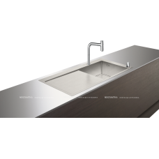 Кухонная мойка с встроенным смесителем Hansgrohe C71-F450-07 43205000, хром