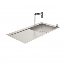 Кухонная мойка с встроенным смесителем Hansgrohe C71-F450-07 43205000, хром