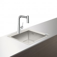 Кухонная мойка с встроенным смесителем Hansgrohe C71-F450-01 43207000, хром