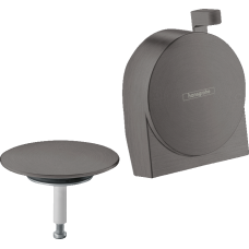 Излив Hansgrohe Exafill S 58117340 для ванны, шлифованный черный хром