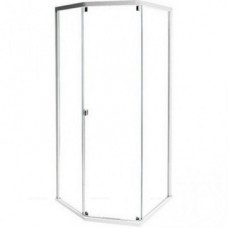 Душевая кабина IDO Showerama 10-5 Comfort 100х100 см 131.404.207.313 прозрачное стекло, профиль белый