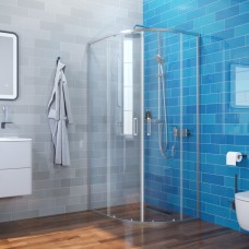 Душевой уголок 100х80 см Iddis Zodiac ZOD6CR8i23, стекло прозрачное