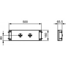 Рама для монтажа душевого смесителя Ideal Standard PROSYS R016667