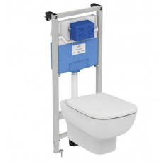 Комплект Ideal Standard Prosys Esedra с подвесным унитазом и инсталляцией T386401