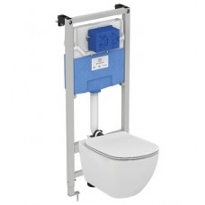 Комплект Ideal Standard Tesi Prosys с подвесным унитазом и инсталляцией T355101PT15