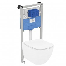 Комплект Ideal Standard Prosys Tesi с подвесным унитазом и инсталляцией T3868V1