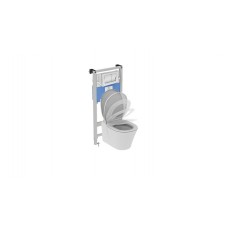 Комплект Ideal Standard Connect Air Prosys Solea M1 подвесной унитаз + крышка-сиденье + встраиваемая инсталляция и механическая панель смыва K819501PA