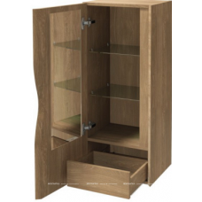Шкаф-пенал Jacob Delafon Stillness 40 см EB2006G-M71 нежно-розовый матовый