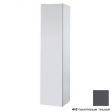 Шкаф-пенал Jacob Delafon Soprano 35 см EB984-442 серый антрацит глянцевый