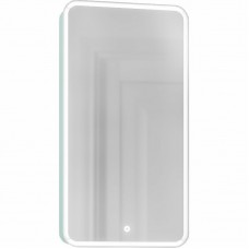 Зеркало-шкаф с подсветкой Jorno Pastel Pas.03.46/BL, бирюзовый бриз