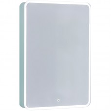 Зеркало-шкаф с подсветкой Jorno Pastel Pas.03.60/BL, бирюзовый бриз