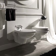 Биде подвесное Kerasan Retro, 52*38см с 1 отв. под смеситель, цвет белый