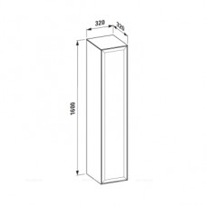 Шкаф-пенал Laufen The New Classic 4.0606.2.085.631.1 32R белый глянцевый