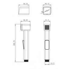 Гигиенический душ Lemark LM8089C