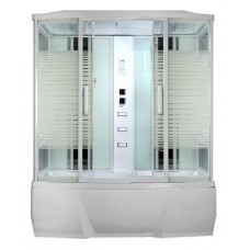 Душевой бокс Loranto Selak CS 77-4 150x85x215 см белый
