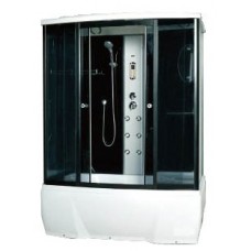 Душевой бокс Loranto Selak CS 77-3 A 150x85x215 см черный