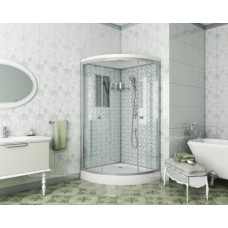 Душевая кабина Niagara Luxe 7702W 100x100x210 стекло прозрачное